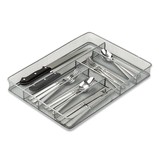 Shop Staples For Honey Can Do 6 Compartment Steel Mesh Drawer