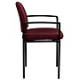 Flash Furniture Fabric Stackable Steel Side Chairs with Arms, Burgundy, 30/Pack (30BT5161BY)~#|#~m000050872_sc7