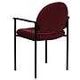Flash Furniture Fabric Stackable Steel Side Chairs with Arms, Burgundy, 30/Pack (30BT5161BY)~#|#~m000050873_sc7
