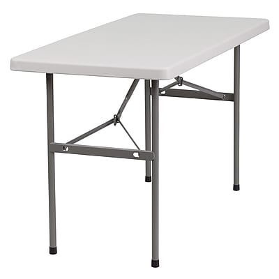 Flash Furniture 48 Folding Table, White, 10\/Pack (10RB2448)