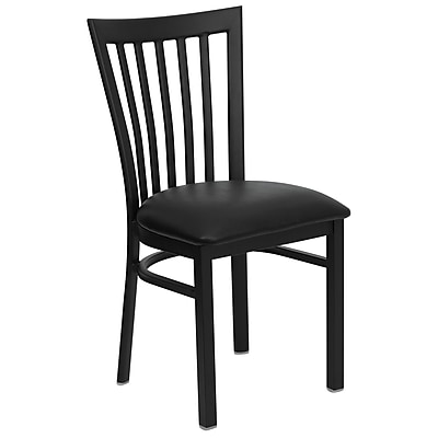 UPC 847254000123 product image for Flash Furniture HERCULES Series Black School House Back Metal Restaurant Chair,  | upcitemdb.com