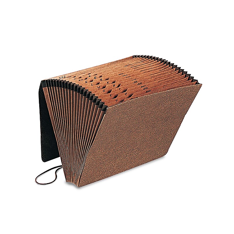 Pendaflex 21 Pockets Expanding File w/2" Expansion, Brown (ESS01365) image 1