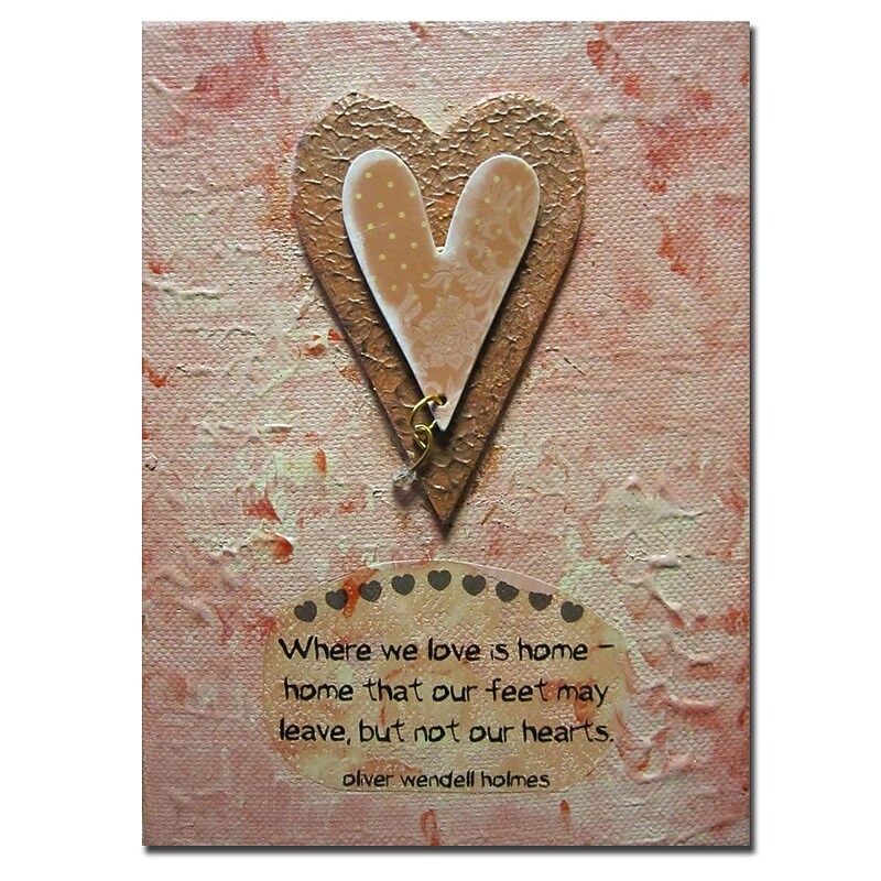 Trademark Fine Art Amanda Rea 'Heart' Canvas Art image 1