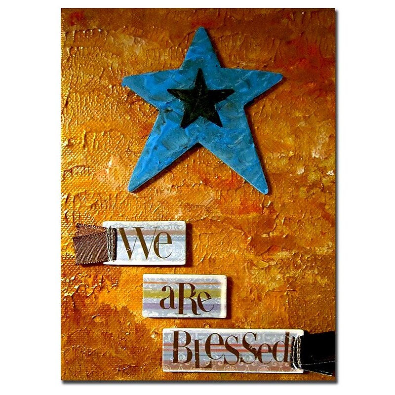 Trademark Fine Art Amanda Rea 'Star' Canvas Art image 1