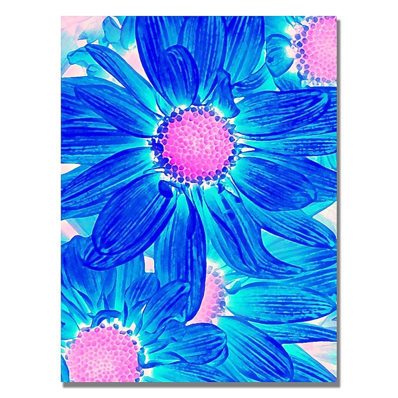 Trademark Fine Art Amy Vangsgard 'Pop Daisies VII' Canvas 18x24 Inches image 1