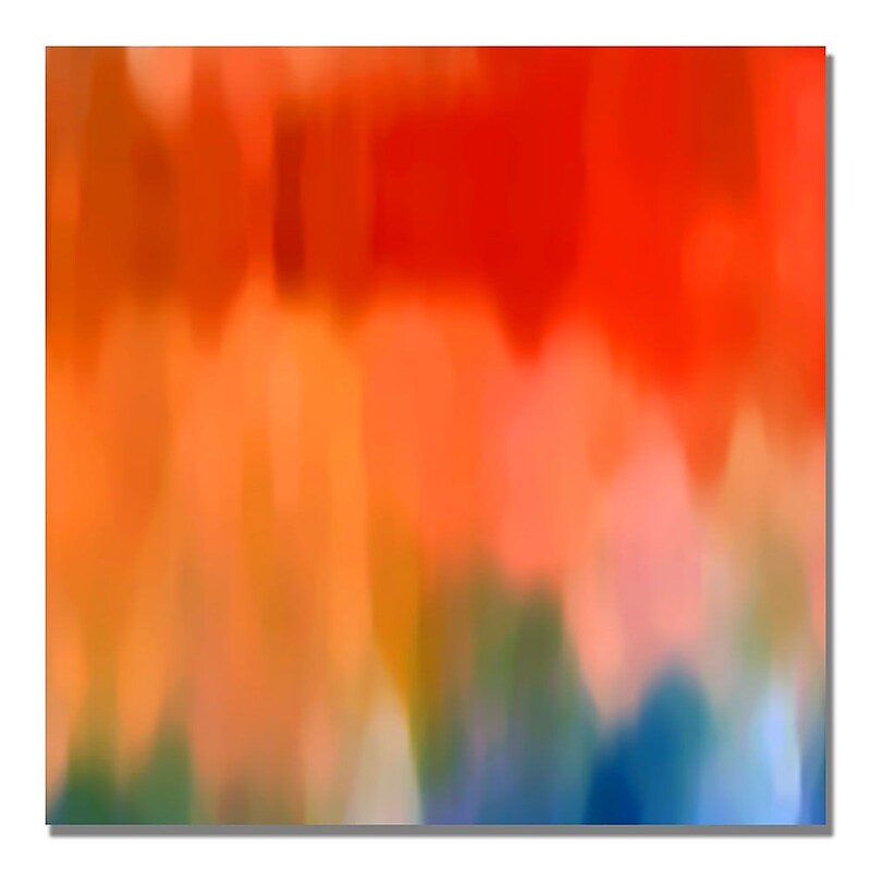 Trademark Fine Art Amy Vangsgard 'Abstract Watercolor' Canvas Art 35x35 Inches image 1