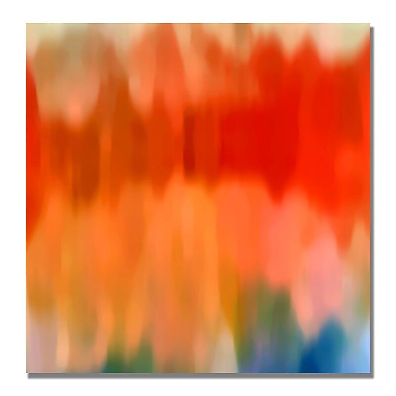 Trademark Fine Art Amy Vangsgard 'Abstract Watercolor II' Canvas Art 24x24 Inches image 1