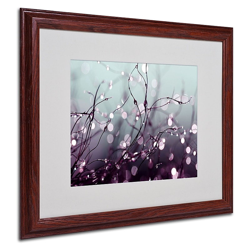Beata Czyzowska Young 'Somewhere Over the Rainbow' Framed - 16x20 Inches - Wood Frame image 1