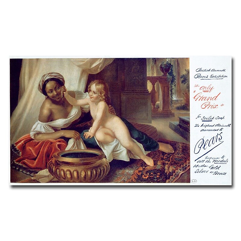 Trademark Fine Art Pears Soap 1898' Canvas Art 14 x 24 Inches image 1