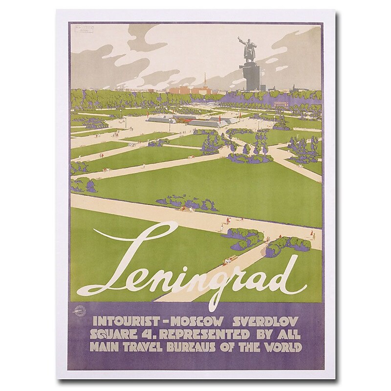 Trademark Fine Art Leningrad 1930' Canvas Art image 1