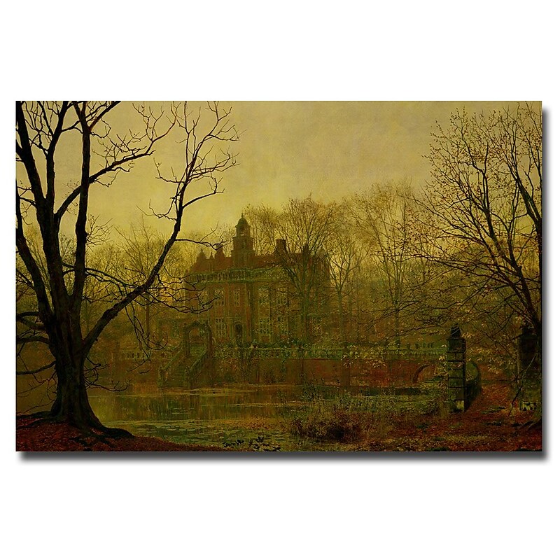 Trademark Fine Art John Atkinson 'In Gloaming 1878' Canvas Art image 1