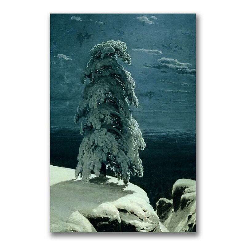 Trademark Fine Art Ivan Shishkin 'In the Wild North' Canvas Art image 1
