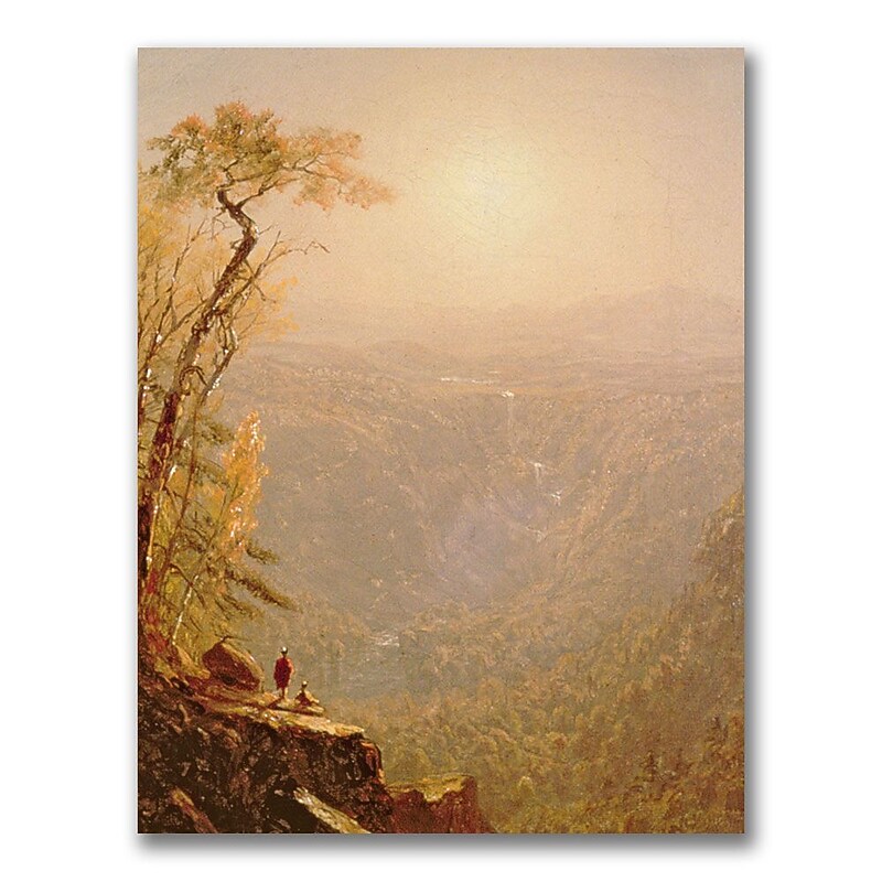 Trademark Fine Art Sanford Gifford 'Kauterskill Clove in the Catskills' Canvas image 1