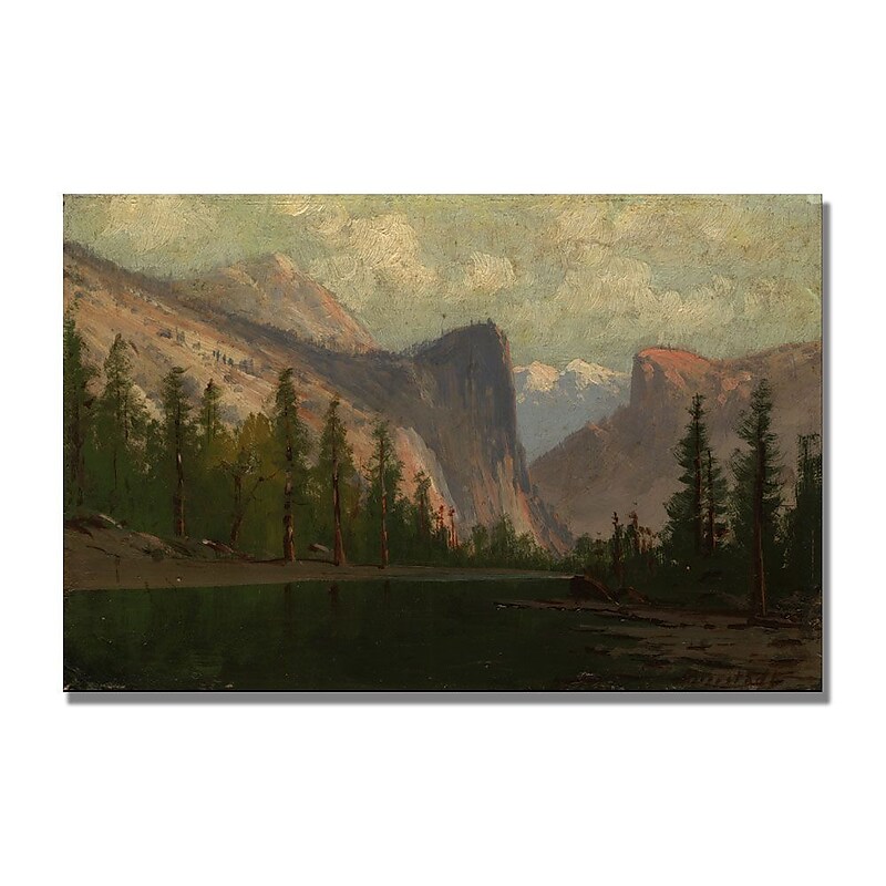 Trademark Fine Art Albert Biersdant 'Yosemite' Canvas Art image 1