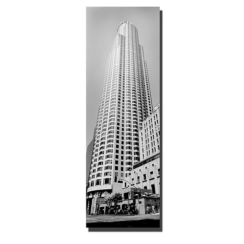Trademark Fine Art Preston 'Los Angeles' Canvas Art 8x24 Inches image 1