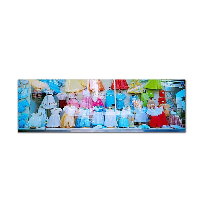 Trademark Fine Art The Window' by Preston-Ready to Hang Art 10x32 Inches image 1