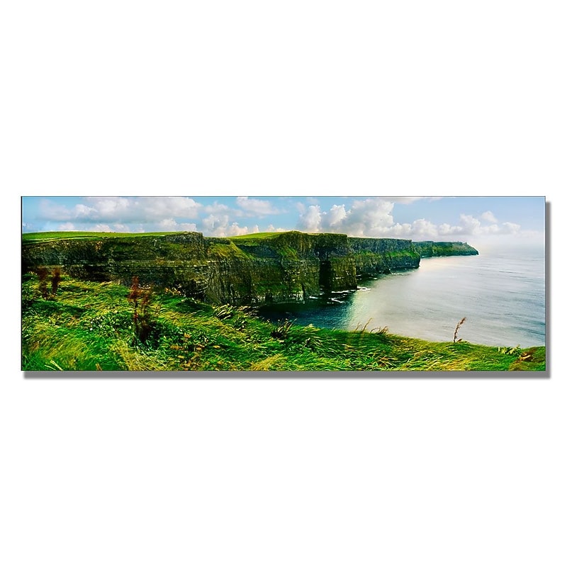 Trademark Fine Art 'Cliffs of Mohr' 18" x 24" Canvas Art image 1