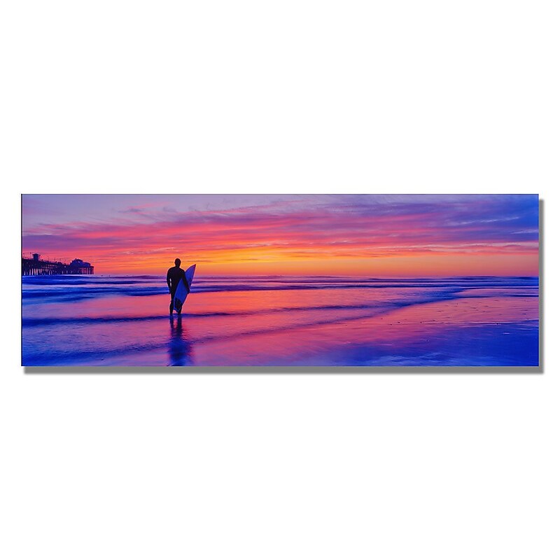 Trademark Fine Art 'Evening Reflections' 18" x 24" Canvas Art image 1