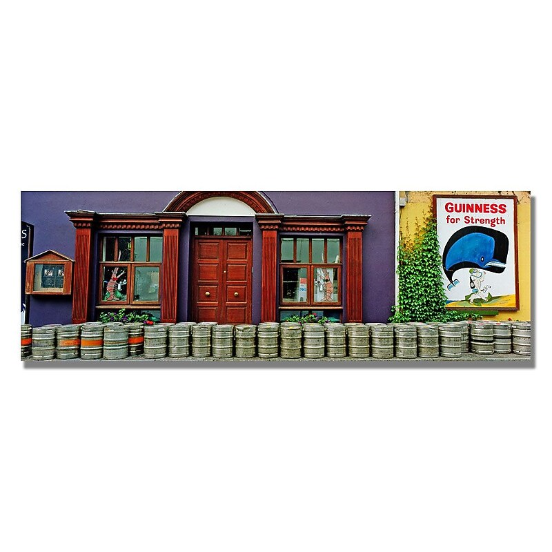 Trademark Fine Art 'Guiness for Strength' 18" x 24" Canvas Art image 1