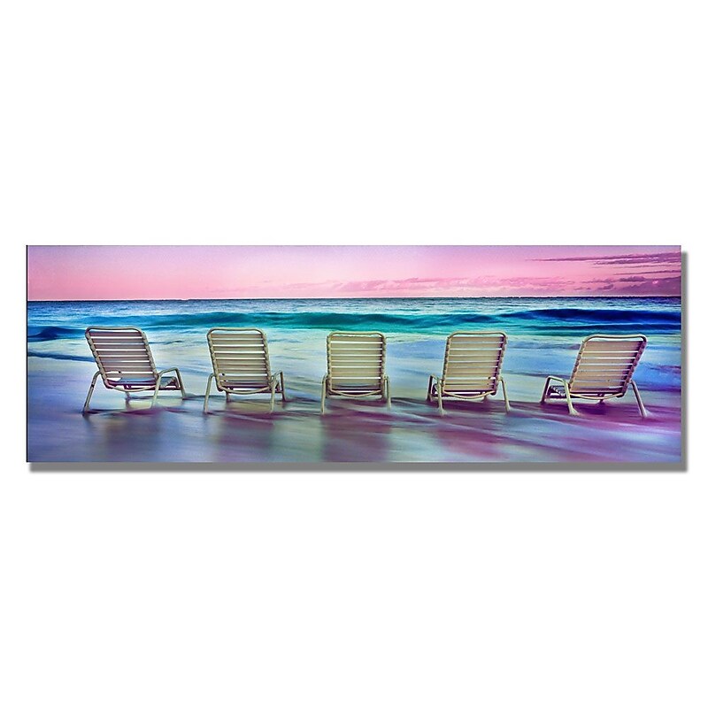 Trademark Fine Art 'Party of Five' 18" x 24" Canvas Art image 1