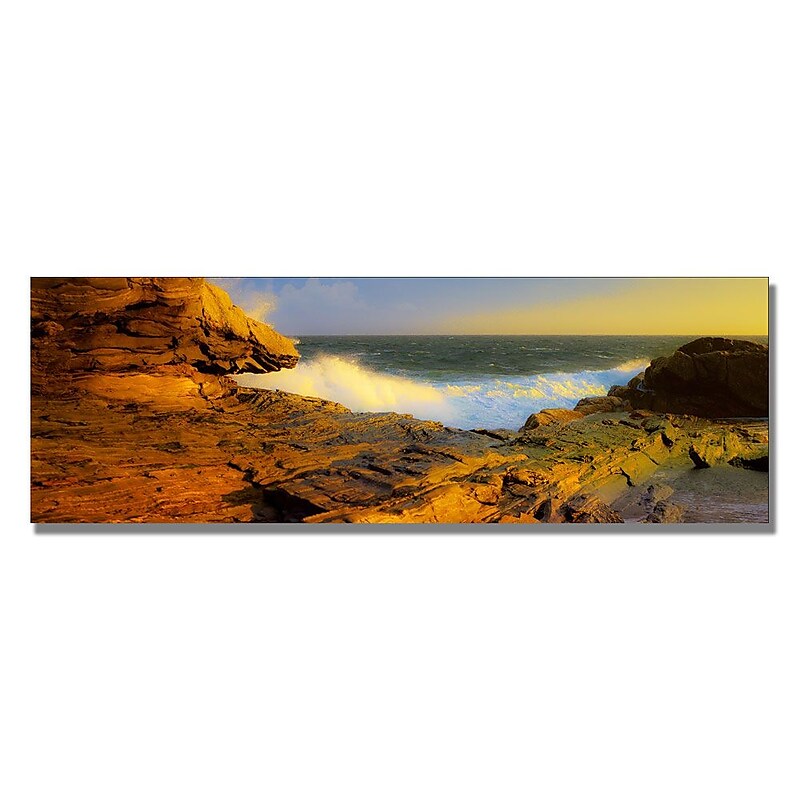 Trademark Fine Art 'Pemaquid Point Maine' 18" x 24" Canvas Art image 1