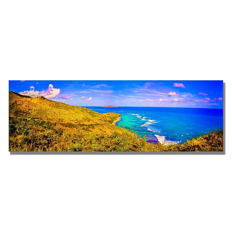 Trademark Fine Art 'St. Croix Pano' 18" x 24" Canvas Art image 1