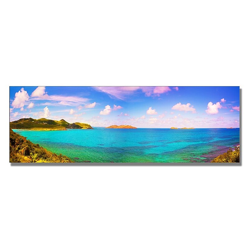 Trademark Fine Art 'St. Barts' 18" x 24" Canvas Art image 1
