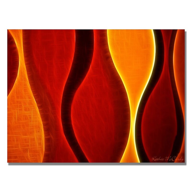 Trademark Fine Art Kathie McCurdy 'Gerber Daisy' Canvas Art image 1