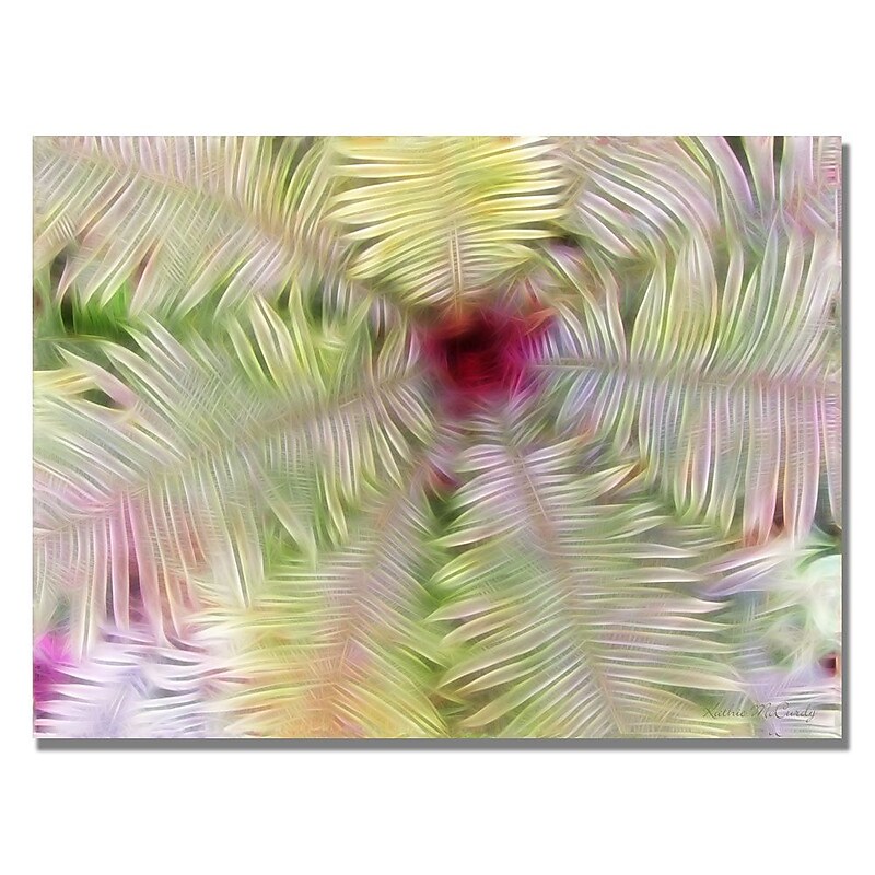 Trademark Fine Art Kathie McCurdy 'Lily of the Valley' Canvas Art image 1