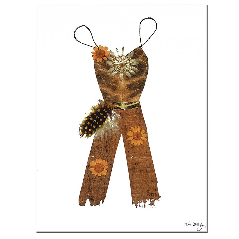 Trademark Fine Art Thumbellina Forest Lady by Kathie McCurdy  Canvas Art image 1