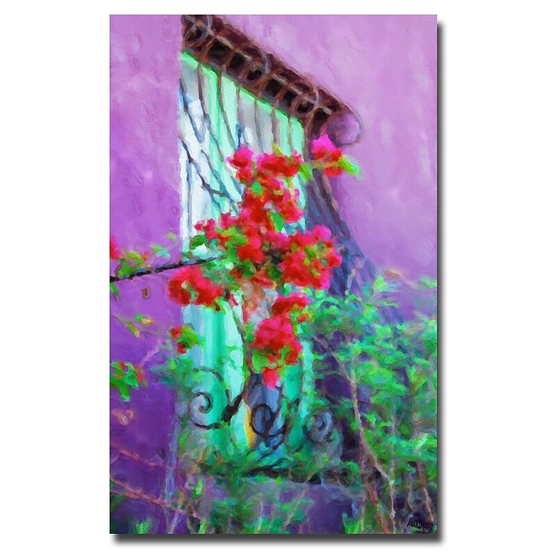 Trademark Fine Art 22" x 32" Wooden Frame Canvas Art image 1