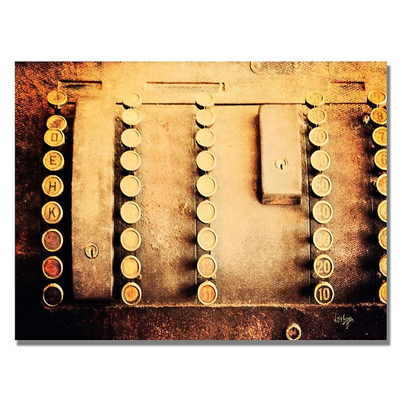 Trademark Fine Art Lois Bryan 'Cash Out' Canvas Art 18x24 Inches image 1