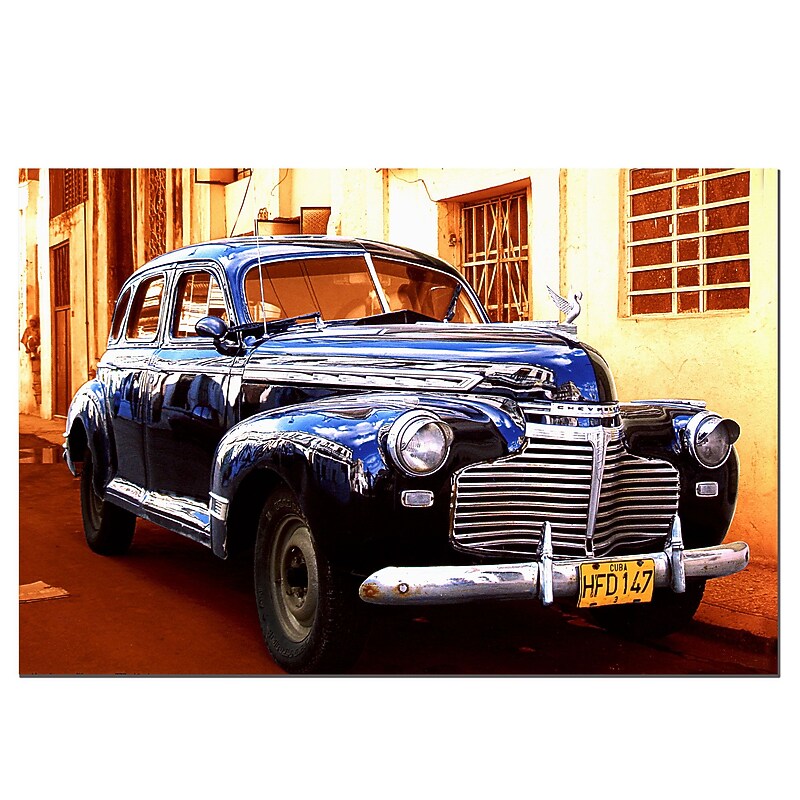 Trademark Fine Art 1941 Chevy Deluxe-Ready to Hang 22x32 Inches image 1