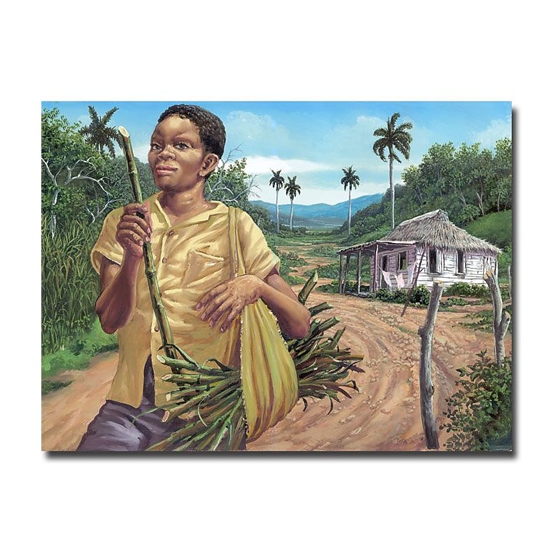 Trademark Fine Art Osay 'Bohemio' Canvas Art image 1