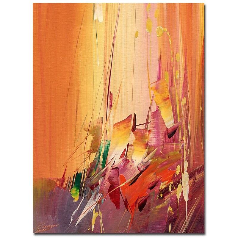 Trademark Fine Art Ricardo Tapia 'Hope' Canvas Art 35x47 Inches image 1