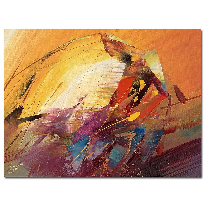 Trademark Fine Art Ricardo Tapia 'A New Day' Canvas Art 24x32 Inches image 1