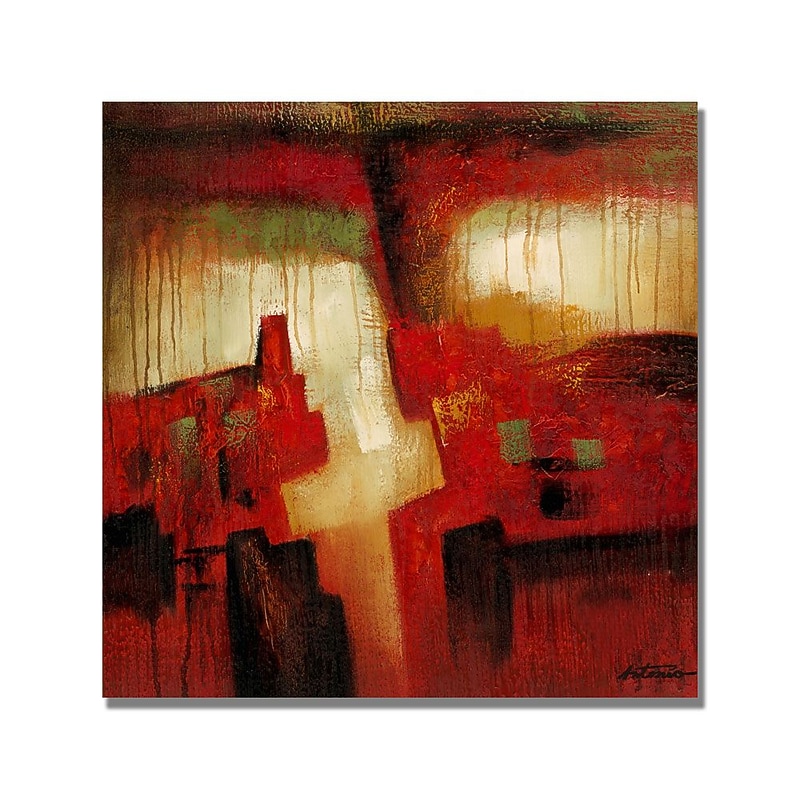 Trademark Fine Art 'Antonio Abstract I' Canvas Art 24x24 Inches image 1