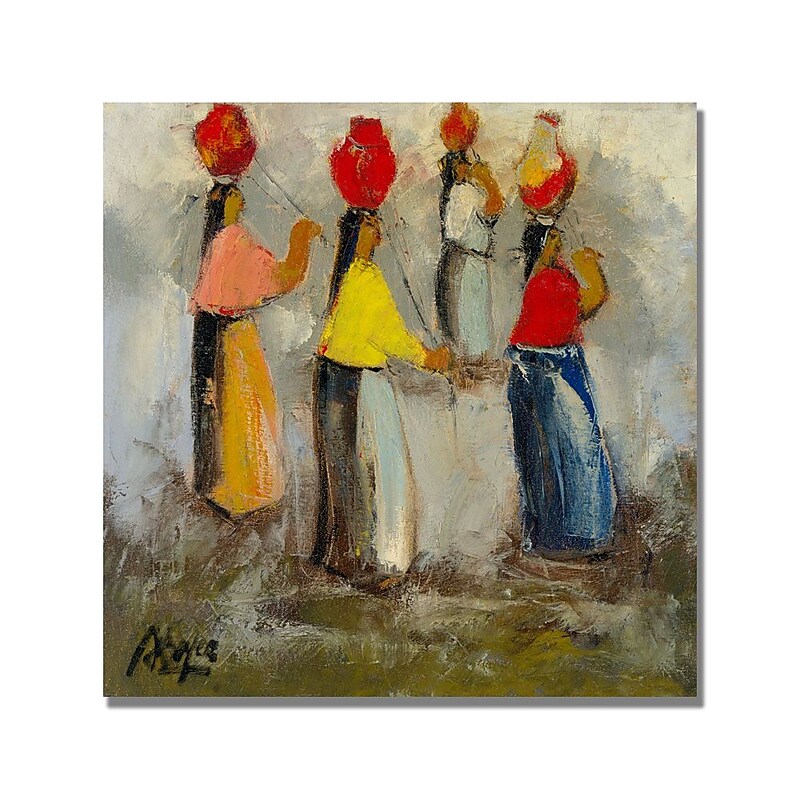 Trademark Fine Art 'Boyer Pradera de Verano' Canvas Art image 1
