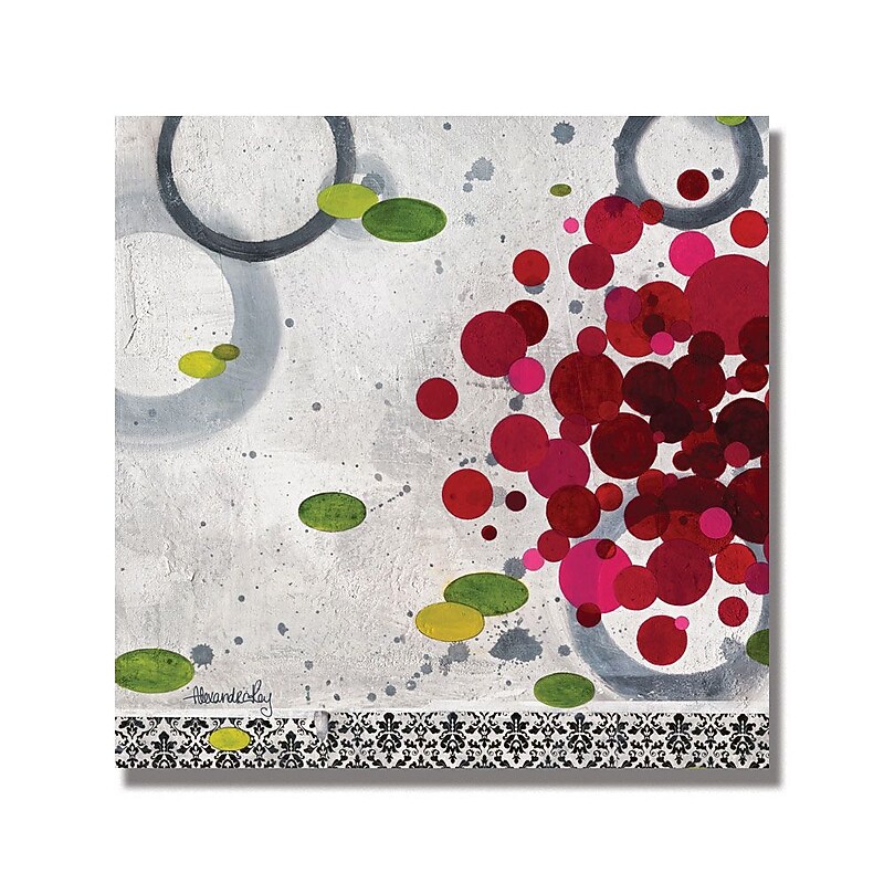 Trademark Fine Art Alexandra Rey 'El Visitante' Canvas Art 35x35 Inches image 1