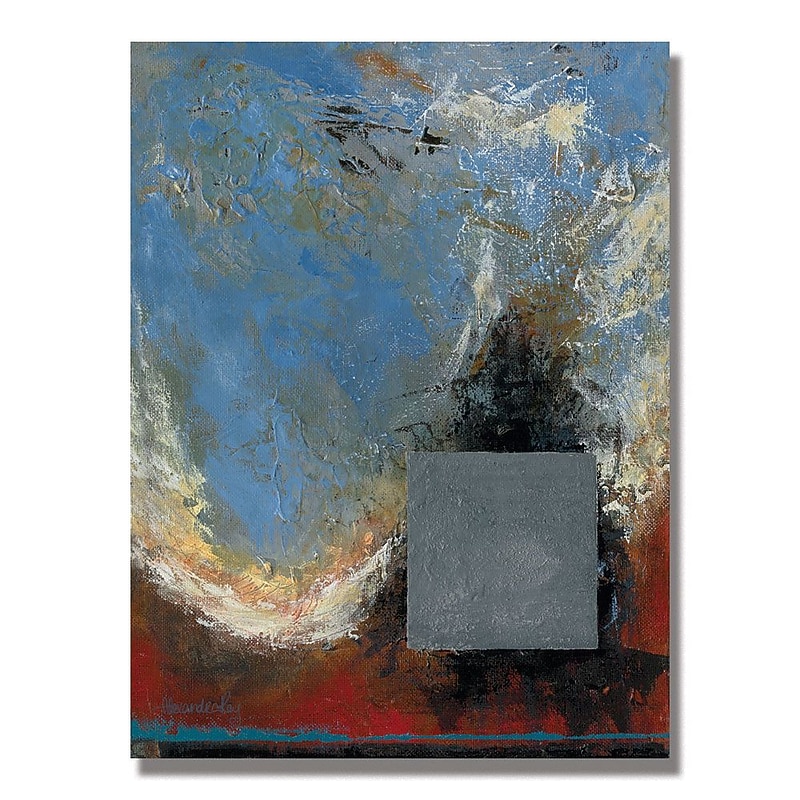 Trademark Fine Art Alexandra Rey 'The Attac of the Crow II' Canvas Art 18x24 Inches image 1