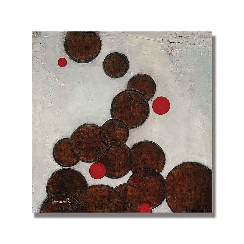 Trademark Fine Art Alexandra Rey 'Windows Into the Past' Canvas Art 35x35 Inches image 1