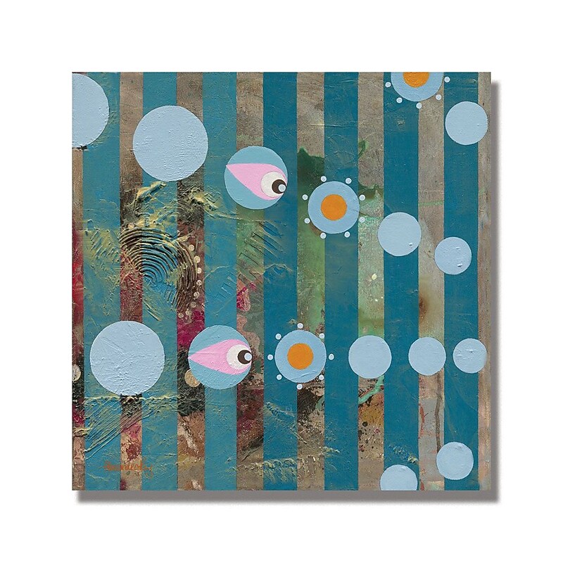 Trademark Fine Art Alexandra Rey 'The Infallibility of Instinct' Canvas Art 24x24 Inches image 1