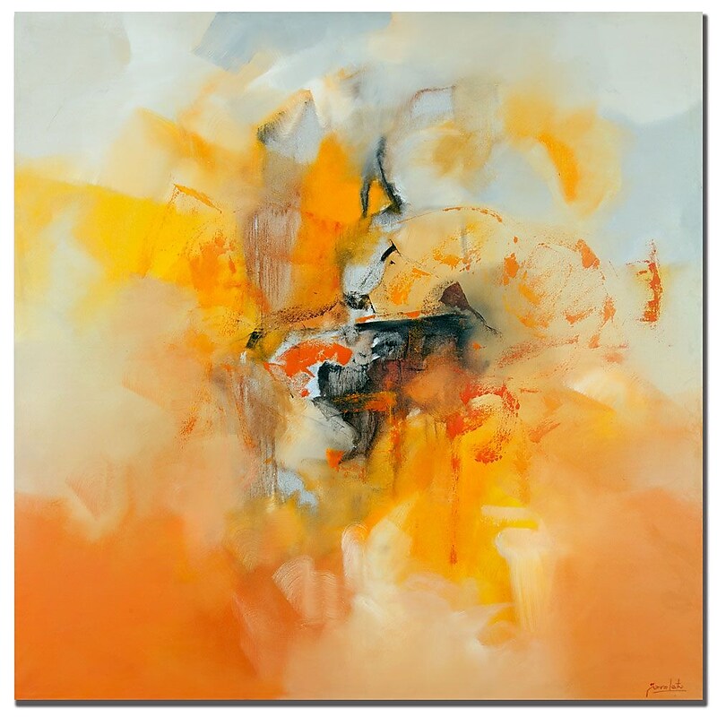 Trademark Fine Art Zavaleta 'Abstract IV' Canvas Art 24x24 Inches image 1
