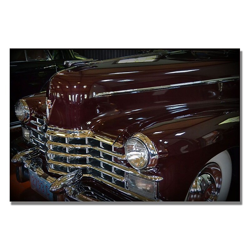 Trademark Fine Art Michelle Calkins '1948 Cadillac-Series 75' Canvas Art, 30" x 47" (886511177697) image 1