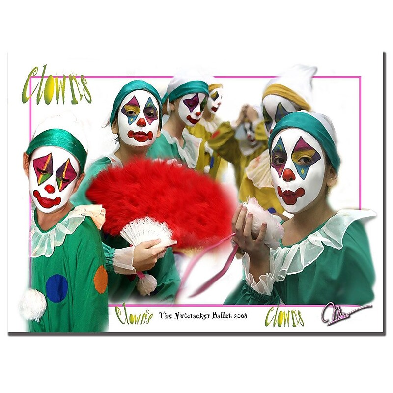 Trademark Fine Art Martha Guerra 'Two Dancers' Canvas Art image 1