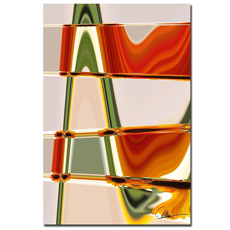 Trademark Fine Art Martha Guerra 'Sunflowers VII' Canvas Art image 1