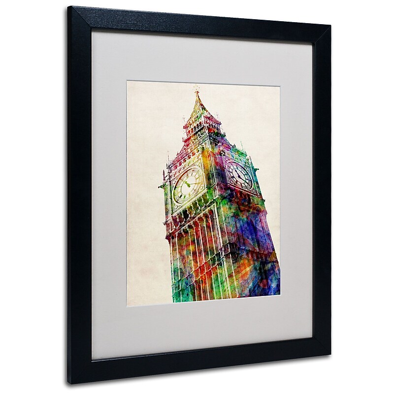 Trademark Fine Art Michael Tompsett 'Big Ben' Canvas Art 14x19 Inches image 1