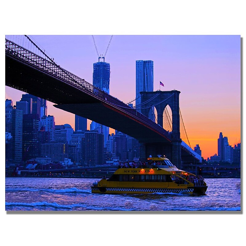 Trademark Fine Art MCat 'NYC' Canvas Art image 1