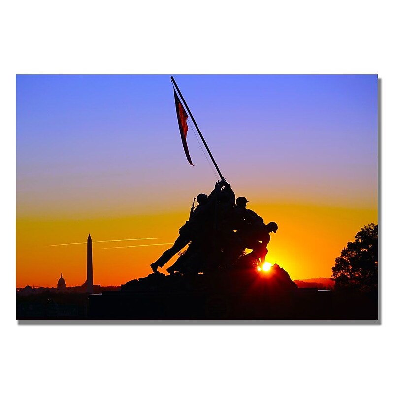 Trademark Fine Art CATeyes 'The Holy Fire' Canvas Art 16x24 Inches (MZ0209-C1624GG) image 1