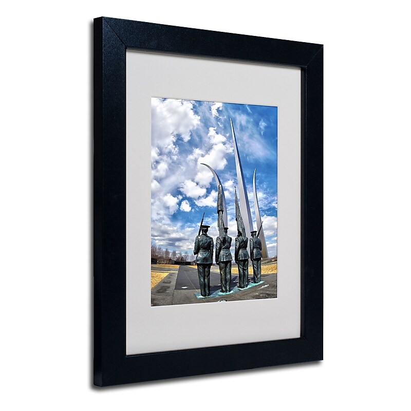 Trademark Fine Art CATeyes 'DC' Matted Art Black Frame 11x14 Inches image 1